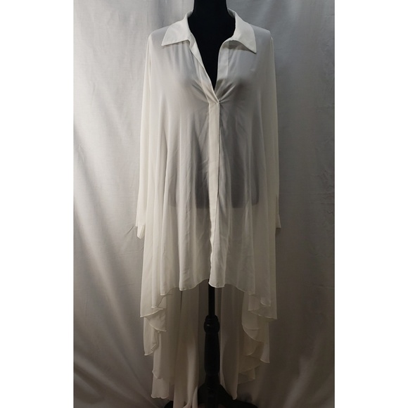 Tops - Ultra Sheer High Low top